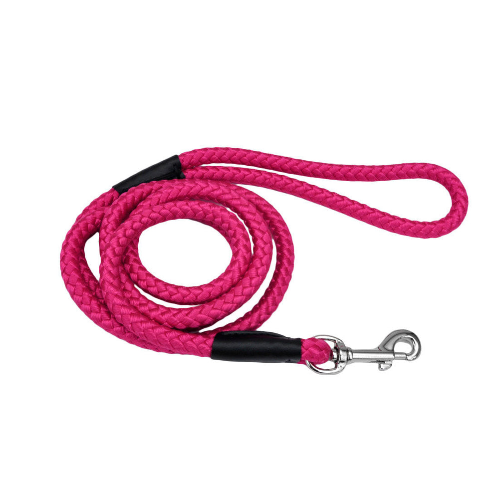 Coastal Rope Dog Leash, Pink Flamingo 6 Foot in a white                  ground