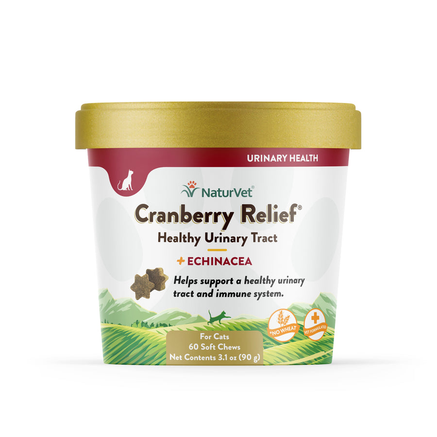 NaturVet Cranberry Relief Plus Echinacea Chews for Cats