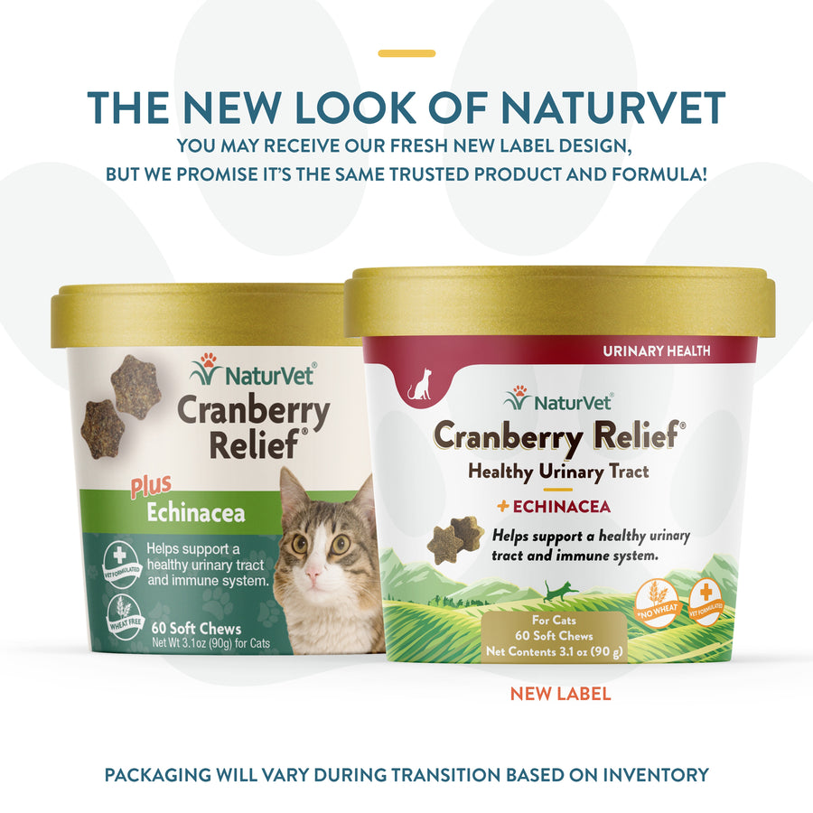 NaturVet Cranberry Relief Plus Echinacea Chews for Cats