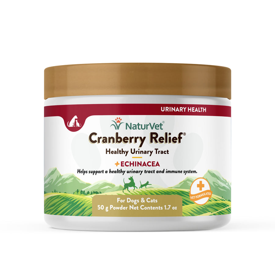 NaturVet Cranberry Relief Powder Plus Echinacea 50-gm