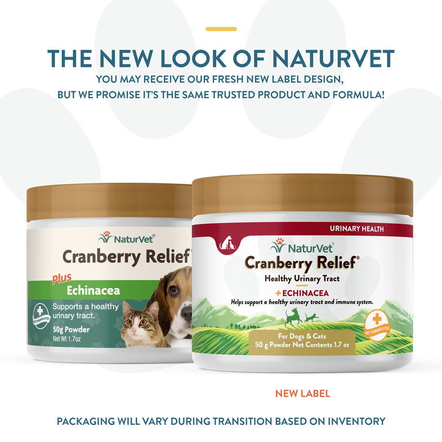 NaturVet Cranberry Relief Powder Plus Echinacea 50-gm