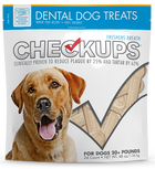 Checkups Dental Dog Treats for Dogs 20+ pounds 48 oz/ 24 counts
