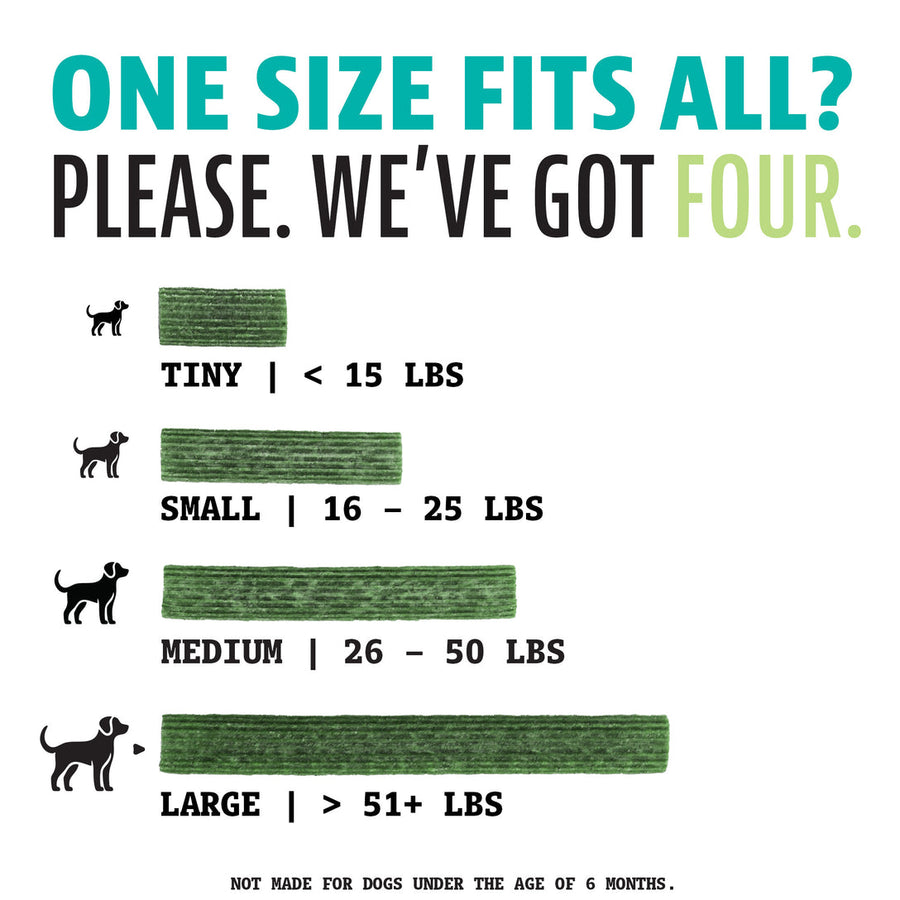 One size fits all? Please. We've got four. 