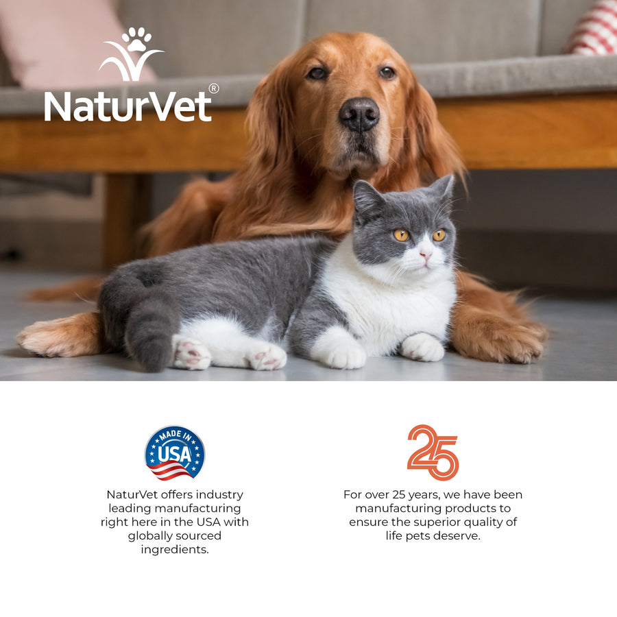 NaturVet Pet Ear Wash Plus Aloe and Tea Tree Oil for Dogs and Cats