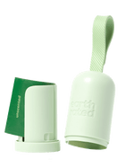 Earth Rated Poop Bag Dispenser Cap removed to see poop bag location 