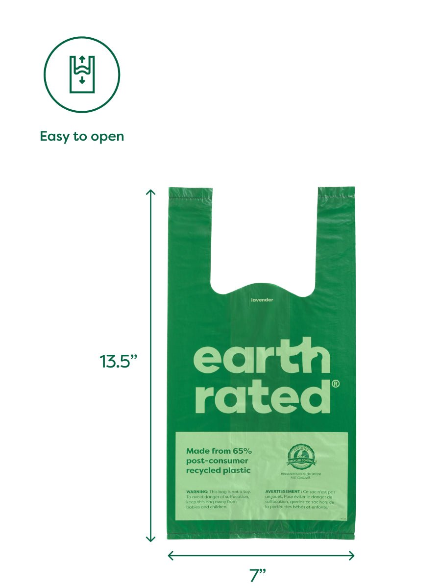 Easy to open. 13.5" tall by 7" wide