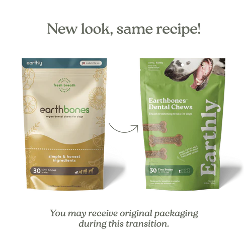 Earthly Earthbones Dental Chews For Dogs