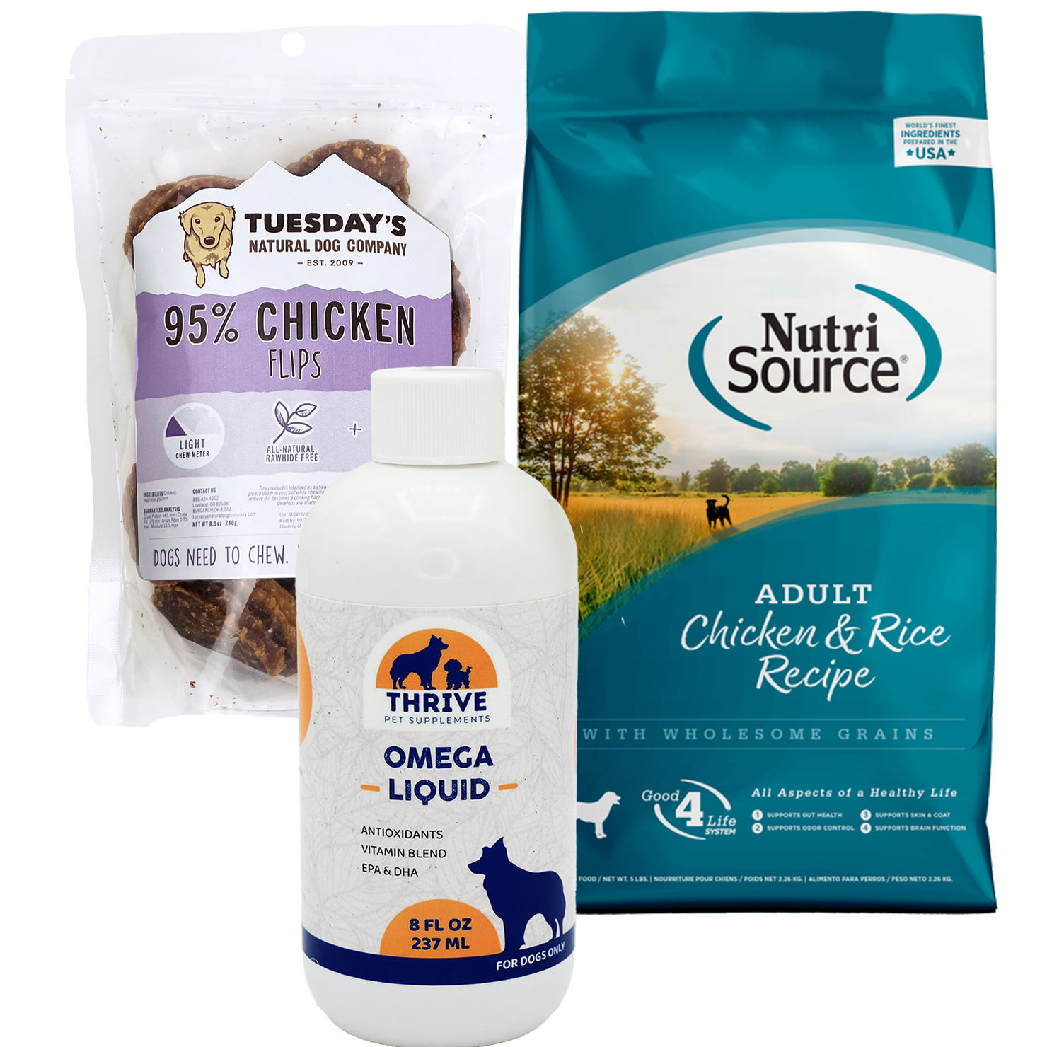 Everyday Essentials Bundle For Adult Dogs - Incredible Pets