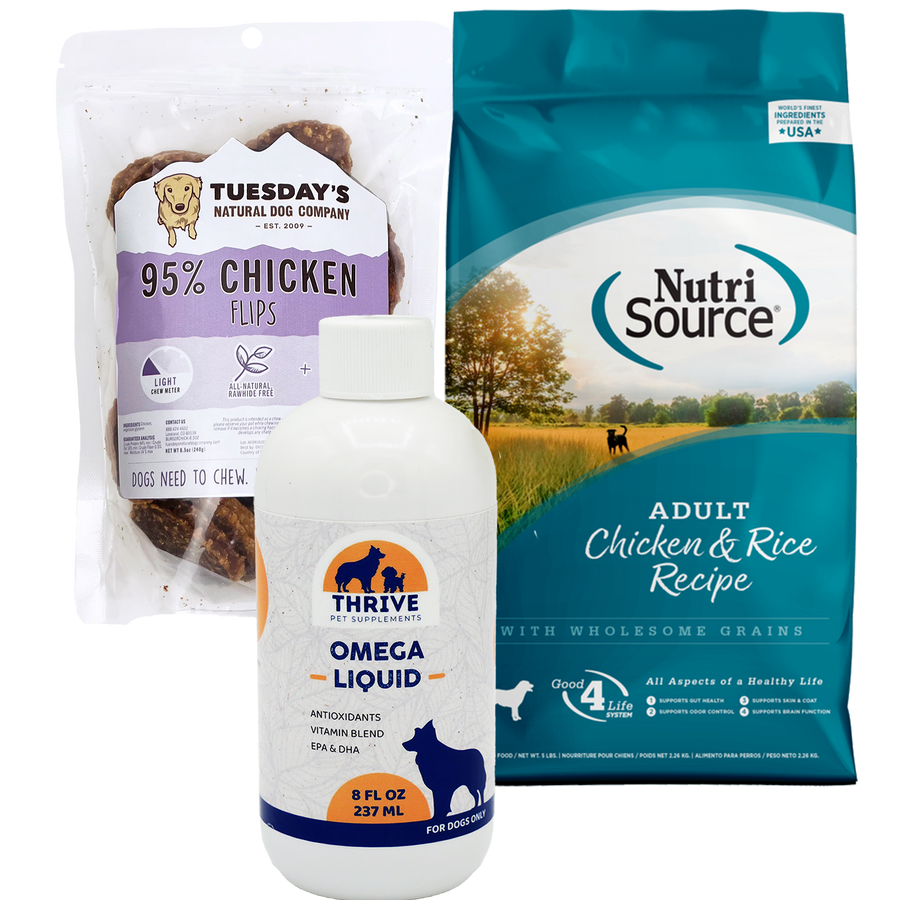 Everyday Essentials Bundle For Adult Dogs