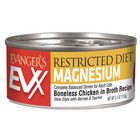 Front can of Evanger's Controlled Magnesium Boneless Chicken in Broth 5.5oz