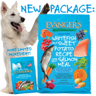 New Package and More limited Ingredient for Evanger's Grain Free Super Premium Whitefish and Sweet Potato Dry Dog Food