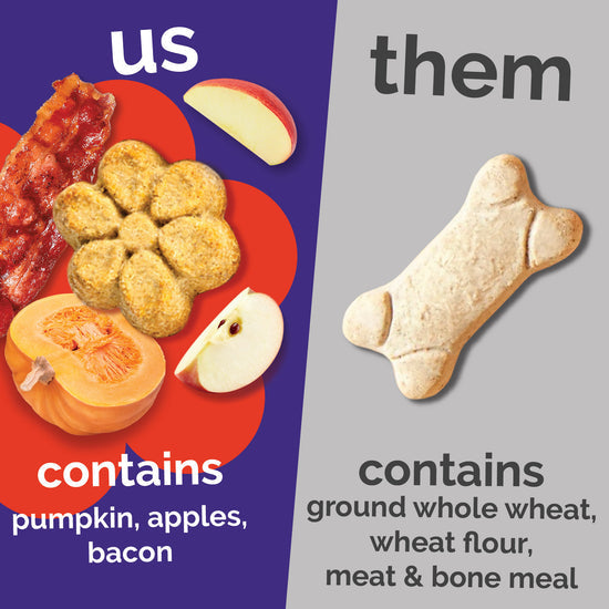 Fruitables Crunchy Crispy Bacon & Apple Dog Treats