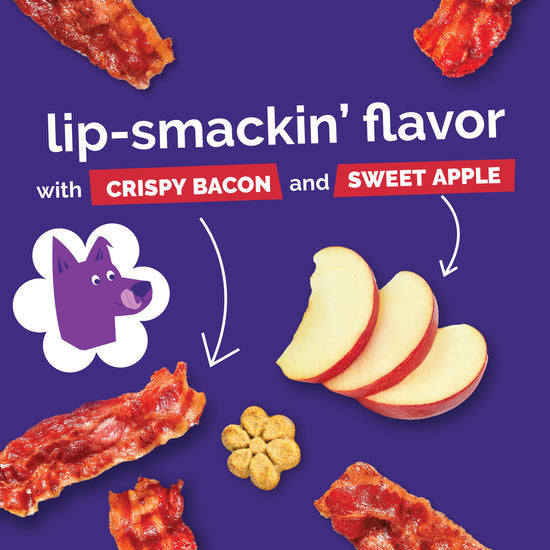 Fruitables Crunchy Crispy Bacon & Apple Dog Treats
