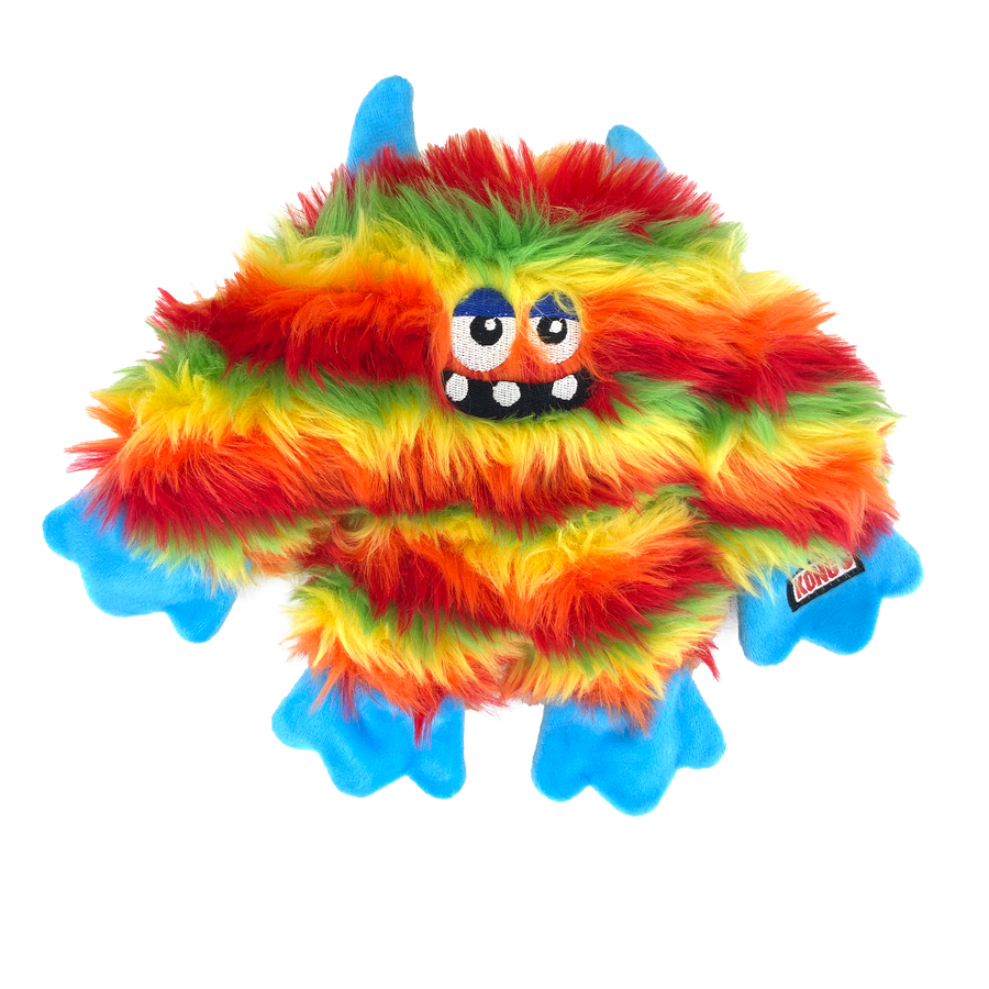 KONG Frizzles Zazzle Medium Plush Dog Toy