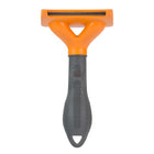Full view of FURminator Deshedding Short Hair Dog Tool Yellow