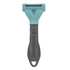 Full View of FURminator Undercoat Deshedding Long Hair Cat Tool Teal
