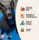 * Highest Quality Beef
* Natural & Powerful Antioxidants
* For All Breed & Ages
* Family Made