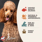 * Highest Quality Salmon
* Natural & Powerful Antioxidants
* For All Breed & Ages
* Family Made