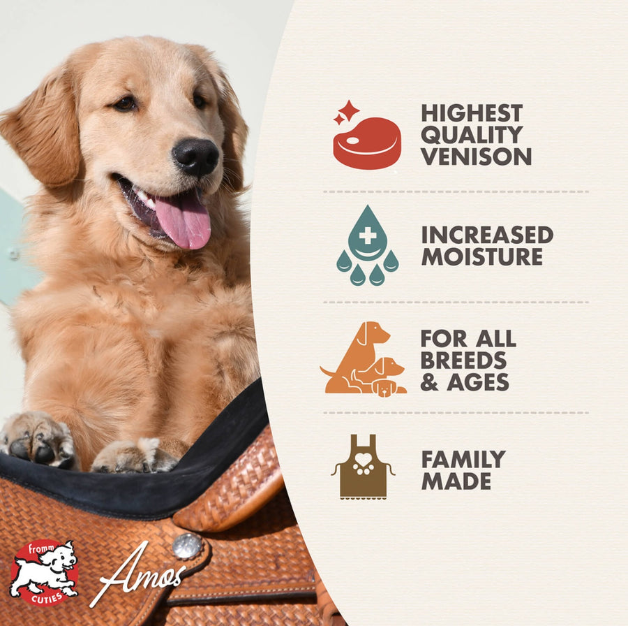 * Highest Quality Vension
* Increased Moisture
* For All Breed & Ages
* Family Made