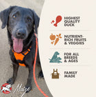 * Highest Quality Duck
* Nutrient-Rich Fruits & Veggies
* For All Breeds & Ages
* Family Made