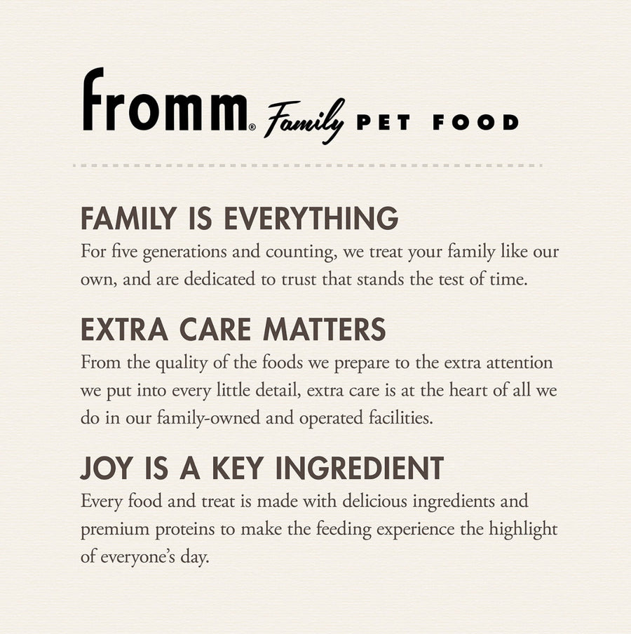 * Family is Everything
* Extra Care Matters
* Joy is a key Ingredient