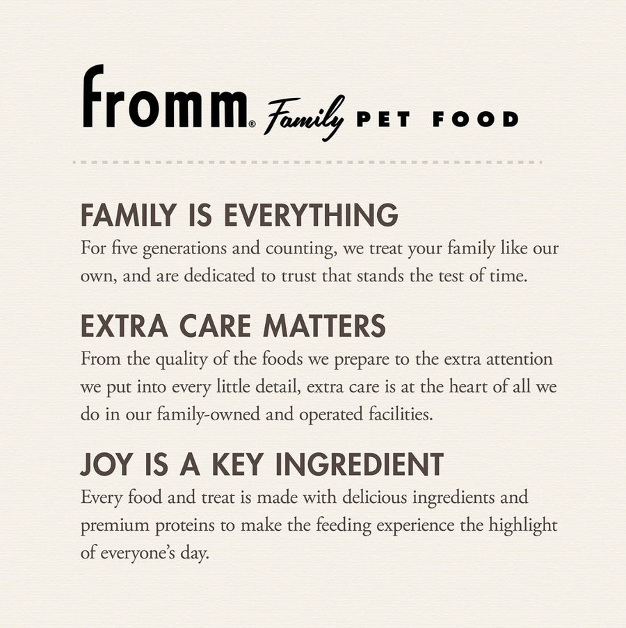 * Family is Everything
* Extra Care Matters
* Joy is a key Ingredient