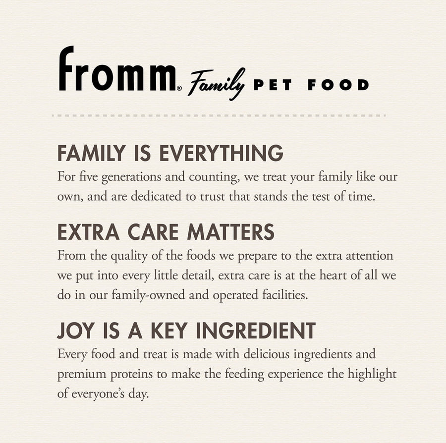 * Family is Everything
* Extra Care Matters
* Joy is a key Ingredient