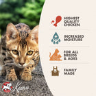 Fromm Four-Star Nutritionals Chicken Pate Canned Cat Food offers the highest quality proteins, it increased moisture, family made for all breeds & ages