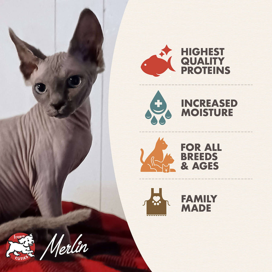 Fromm Four-Star Nutritionals offers the highest quality proteins, it increased moisture, family made for all breeds & ages