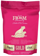 Fromm Puppy Gold Food for Dogs front of bag.