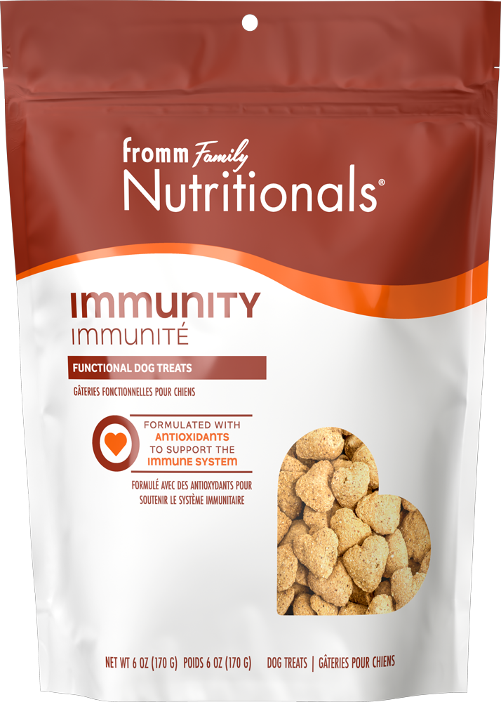 Fromm Nutritionals Immunity Functional Dog Treats-6oz-front of bag