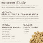 Fromm Nutritionals Dog Treats Ingredients, feeding reco, analysis and caloric content