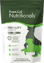 Fromm Nutritionals Mobility Chicken & Whole Oats Recipe front of bag. 