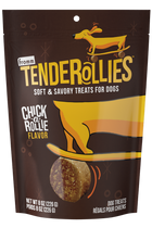 Fromm Tenderollies Chick-a-Rollie Flavor Dog Treat front of bag.