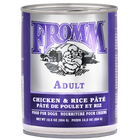 Fromm Family Classic Chicken & Rice Pate Canned Dog 12.5oz Can Front