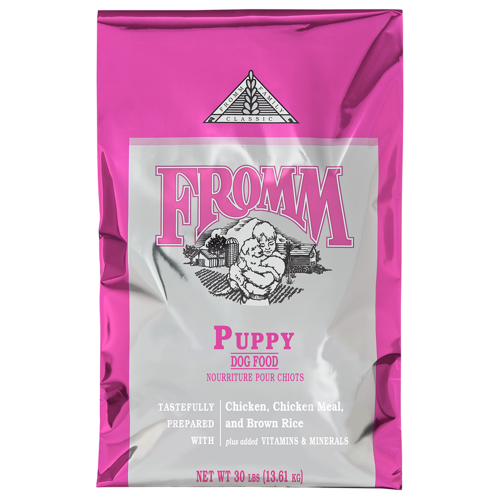 Fromm Classics Puppy Dry Dog Food 30 lbs front of bag