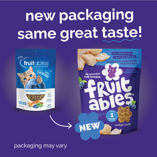Fruitable Crunchy Chicken & Blueberry Cat Treats
