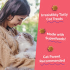 *Irresistibly Tasty Cat Treats
*Made with Superfoods
*Cat Parent Recommended