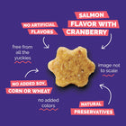 *No Artificial Flavors
*Salmon flavor with Cranberry 
*No added Soy, Corn or Wheat
*Natural Preservatives