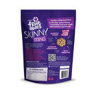 Fruitables Skinny Minis Soft Dog Treats Grilled Bison back of bag.