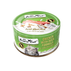 Fussie Cat Chicken with Duck Formula in Goat Milk Gravy Canned Cat Food, Top Front Can