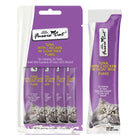 Front Packaging of Fussie Cat Puree Tuna & Chicken in Goat Milk Puree Cat Treat 14g