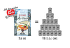 3lb bag Grandma Lucy's Artisan Grain Free Pre-Mix Freeze Dried Dog Food is equals to 18 cans of 13.02 oz 
