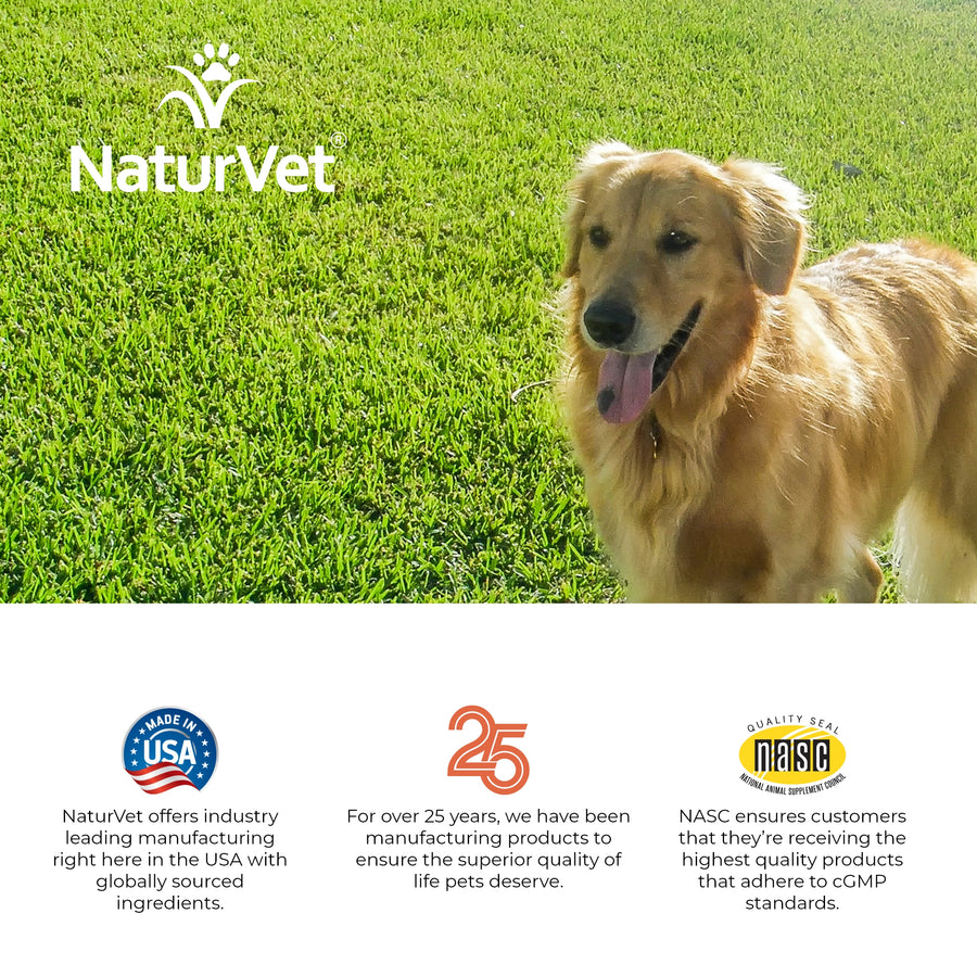 NaturVet GrassSaver Biscuits Tasty Peanut Butter for Dogs