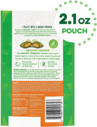 Greenies SmartBites Healthy Indoor Chicken Flavor Cat Treats 2.1 Pouch Back Packaging