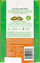 Greenies SmartBites Healthy Indoor Chicken Flavor Cat Treats 60g Back Packaging