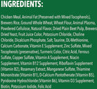 Greenies SmartBites Healthy Indoor Chicken Flavor Cat Treats, ingredients list