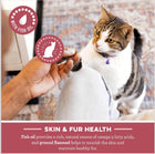 Greenies SmartBites Healthy Skin & Fur Natural Salmon Cat Treats 4.6oz with Fish Oil, helps nourish the skin and maintain healthy fur