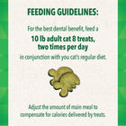 Greenies Succulent Shrimp Dental Cat Treats Feeding Guidelines