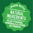 Greenies Succulent Shrimp Dental Cat Treats are made with natural Ingredients plus vitamins and other nutrients